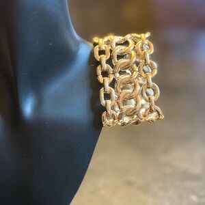 Gold Chain Link Bracelet